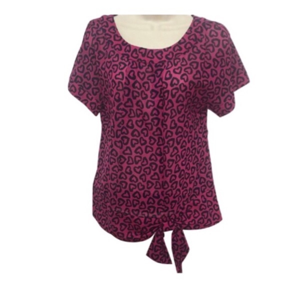 Marc By Marc Jacobs XS Blouse - Pink hearts - Picture 2 of 4